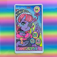 Load image into Gallery viewer, Tarot Card Death Original Artwork Framed Acrylic Painting on Paper
