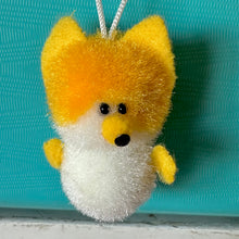 Load image into Gallery viewer, Vintage Japan Pom Pom Animal Mascot Charm - Fox
