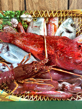 Load image into Gallery viewer, Mid Century Vintage Photographic Still Life Serving Tray - Fisherman&#39;s Bounty
