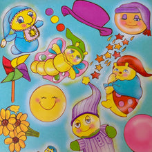 Load image into Gallery viewer, 1987 Vintage Glo Worm Friends Coloring Book
