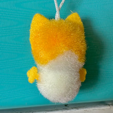 Load image into Gallery viewer, Vintage Japan Pom Pom Animal Mascot Charm - Fox
