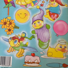 Load image into Gallery viewer, 1987 Vintage Glo Worm Friends Coloring Book
